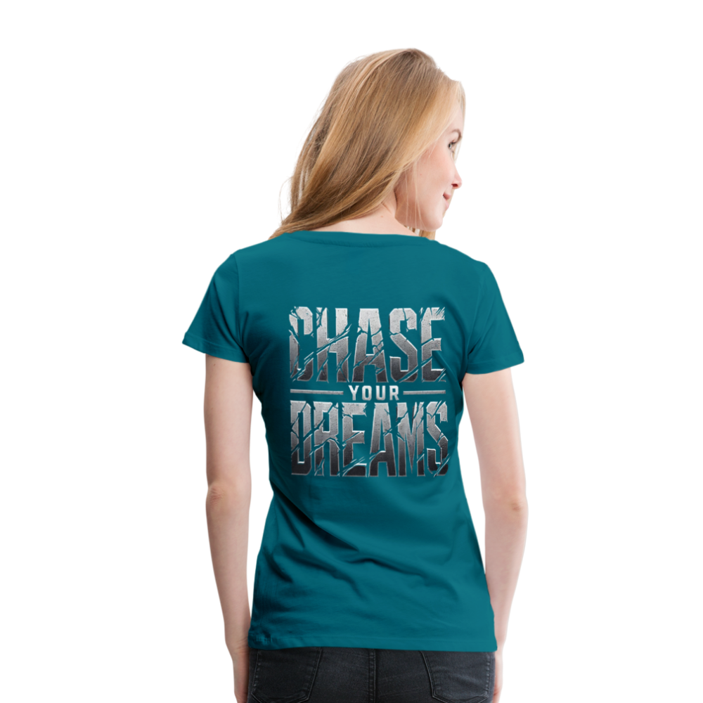 Women T-Shirt Chase Your Dreams - Divablau