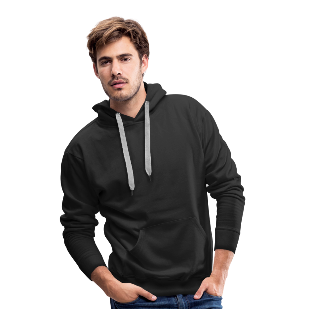 Men Hoodie Aqua Wings - Schwarz
