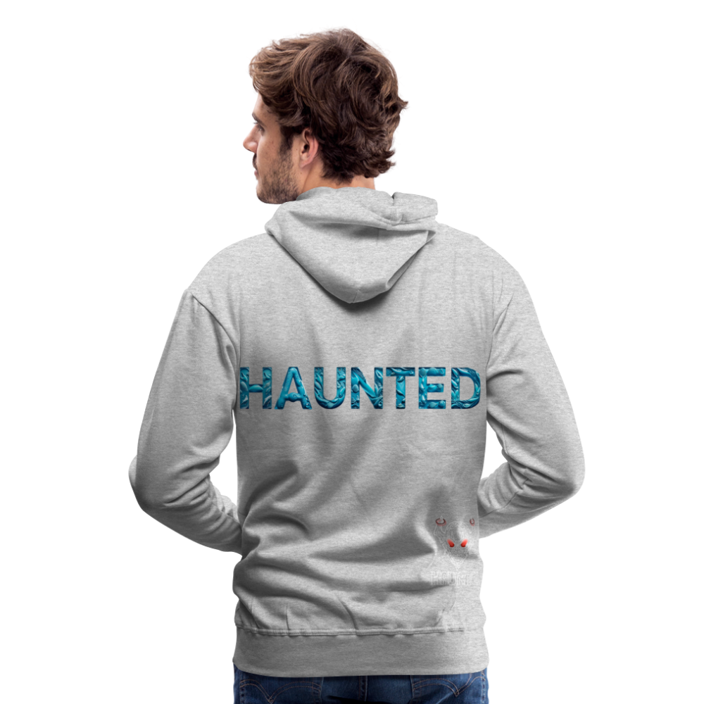 Men Hoodie Aqua Depth Elixir - Grau meliert