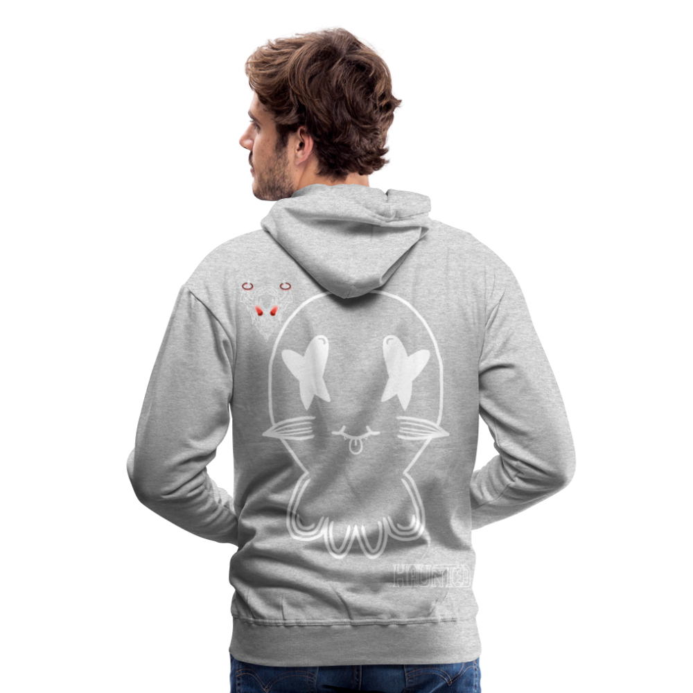 Man Hoodie Ghost No Doodle Light - Grau meliert