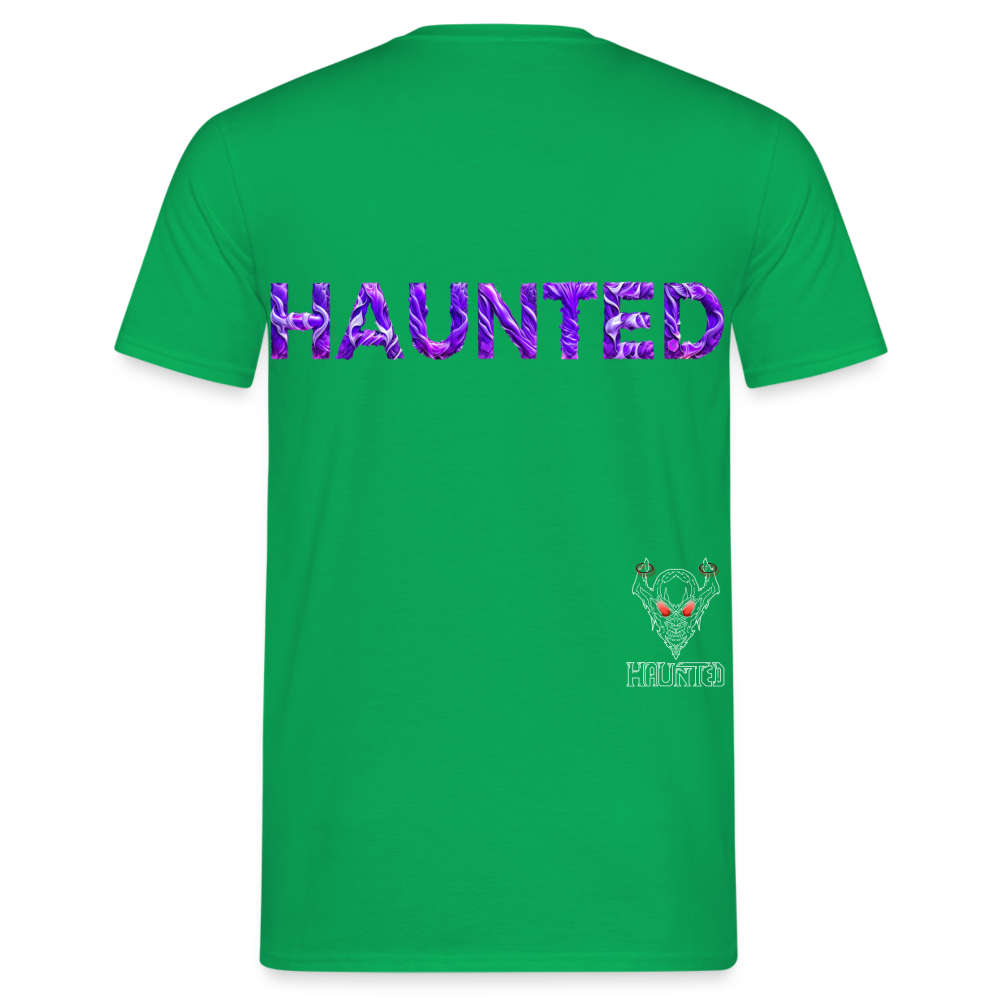 Men T-Shirt Violet Whispers Essence - Kelly Green