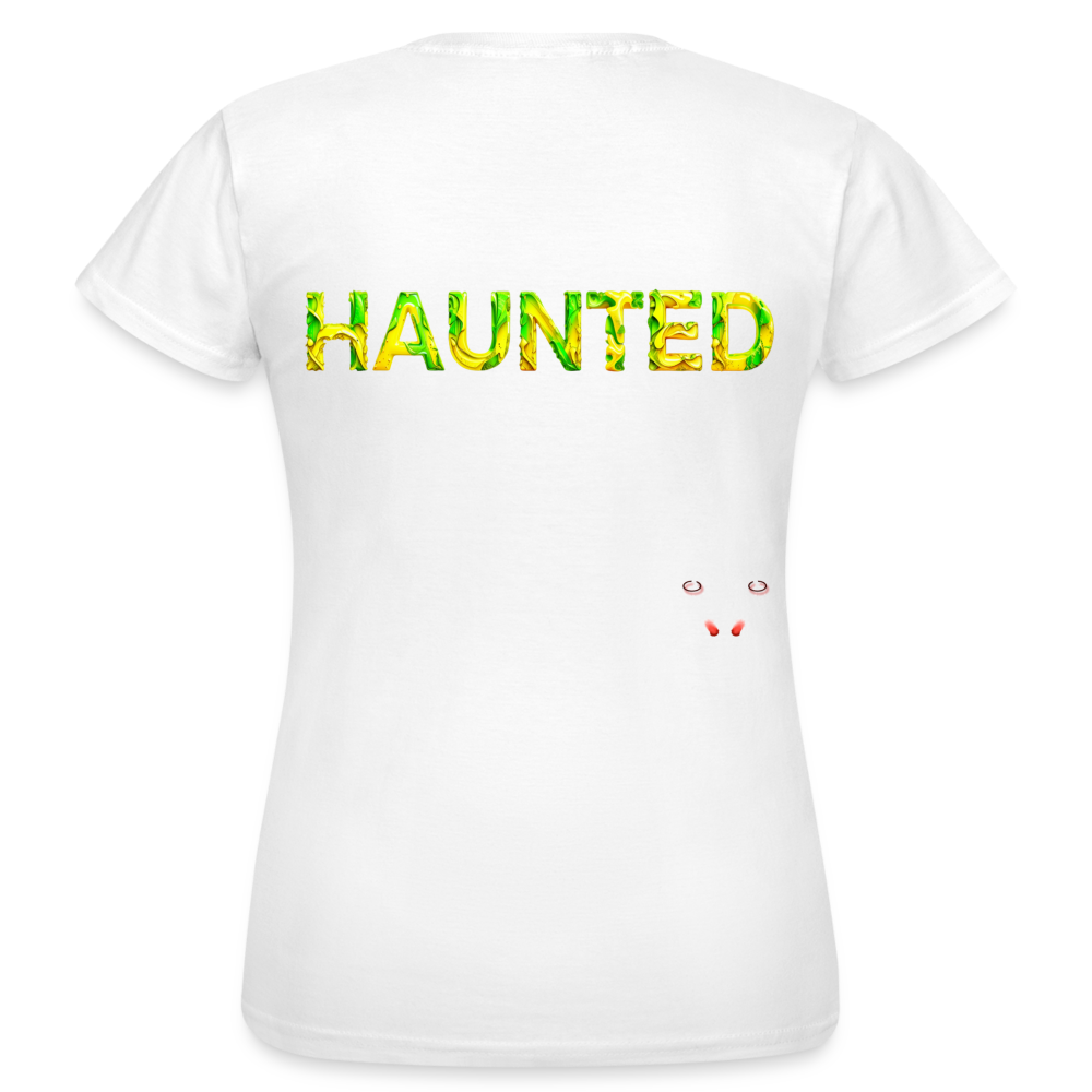 Women T-Shirt Citrus Jungle Splash - Weiß