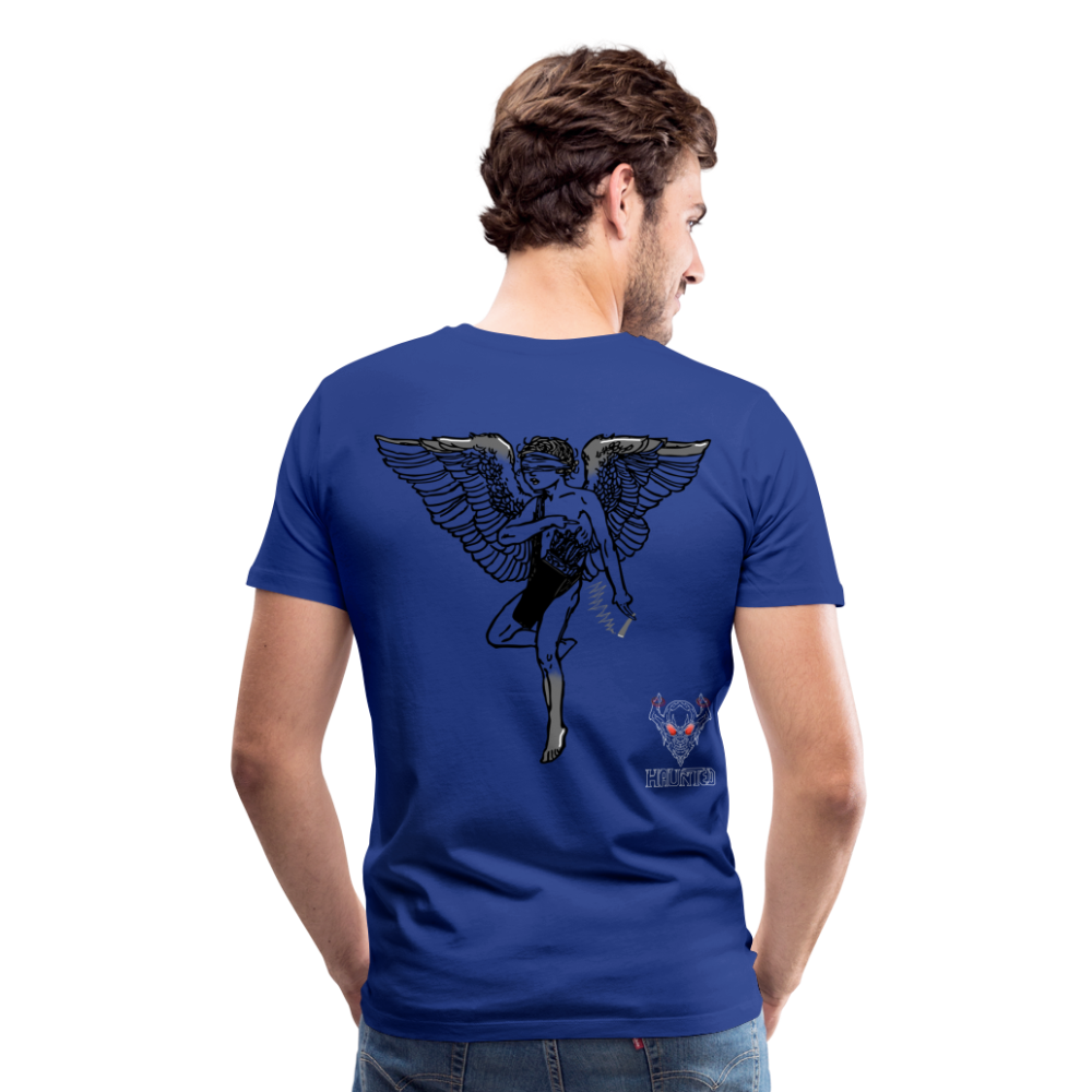 Men T-Shirt Angel - Königsblau