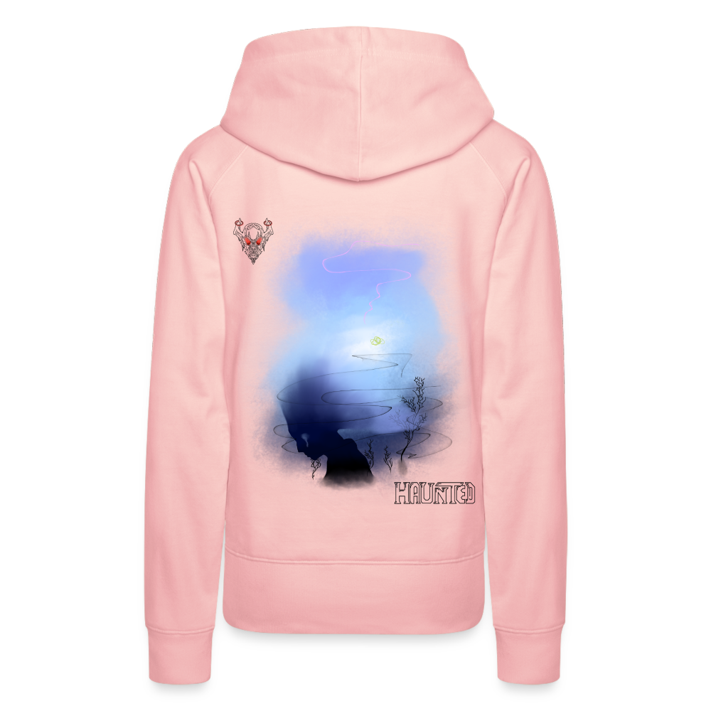 Woman Hoodie Drowning - Kristallrosa