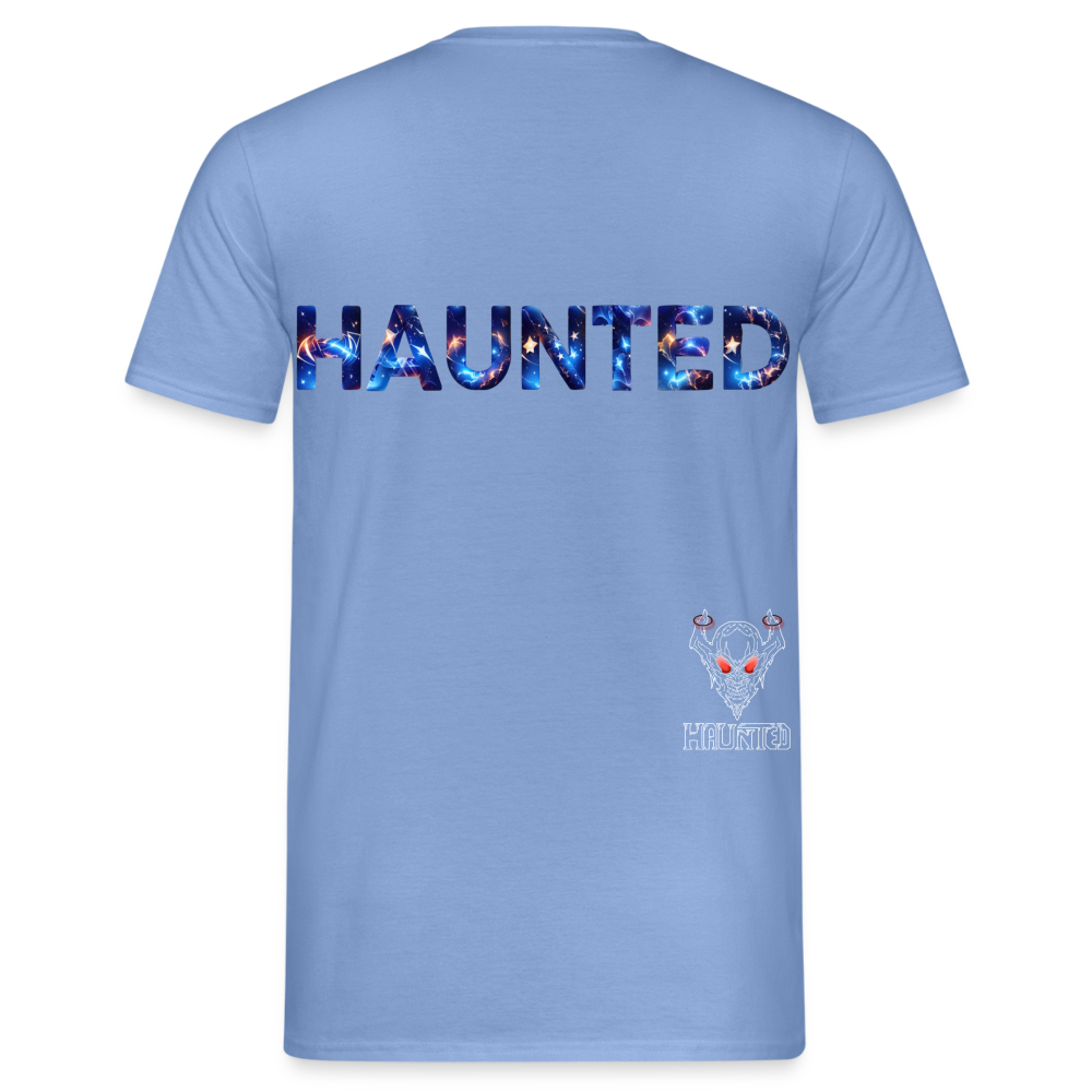 Men T-Shirt Stellar Night Elixir - carolina blue