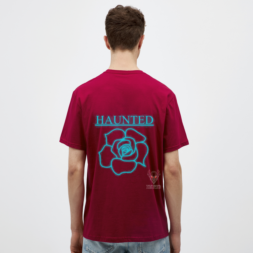Men T-Shirt Original Neon Rose - Ziegelrot