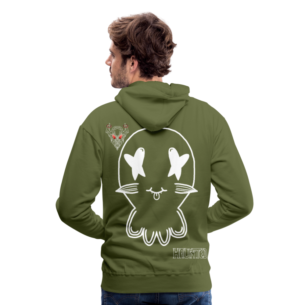 Man Hoodie Ghost No Doodle Light - Olivgrün