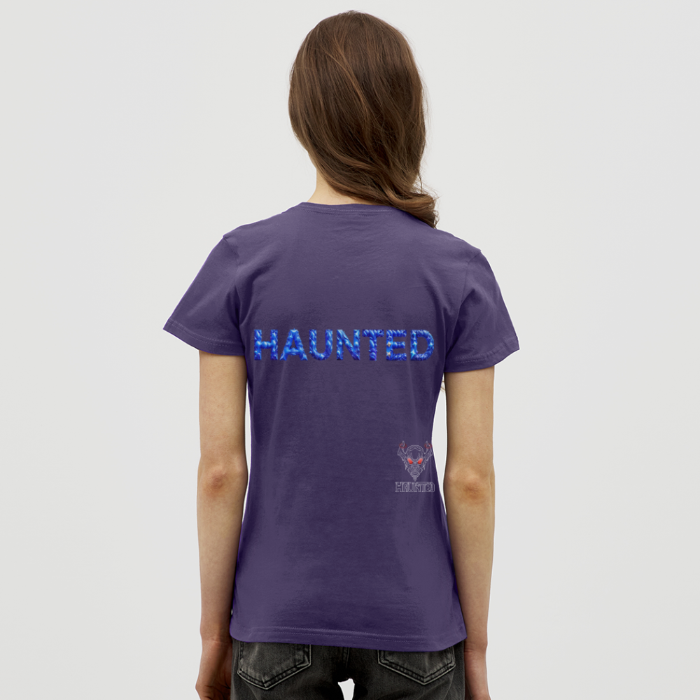 Women T-Shirt Sapphire Night Glow - Dunkellila