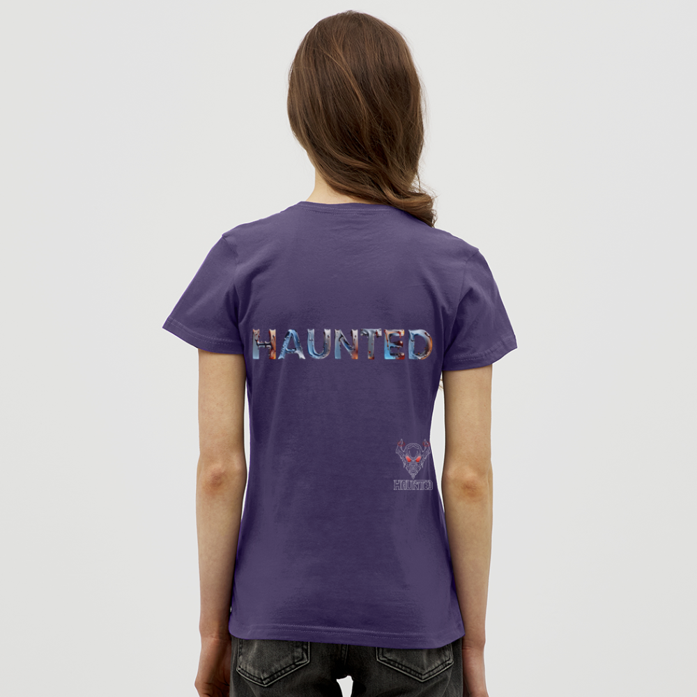 Women T-Shirt Aqua Ember Elixir - Dunkellila