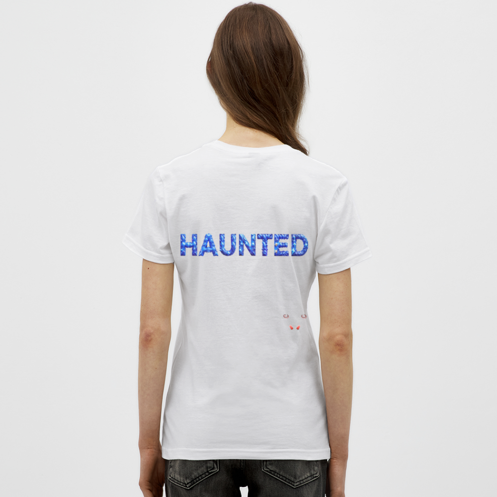 Women T-Shirt Sapphire Night Glow - Weiß