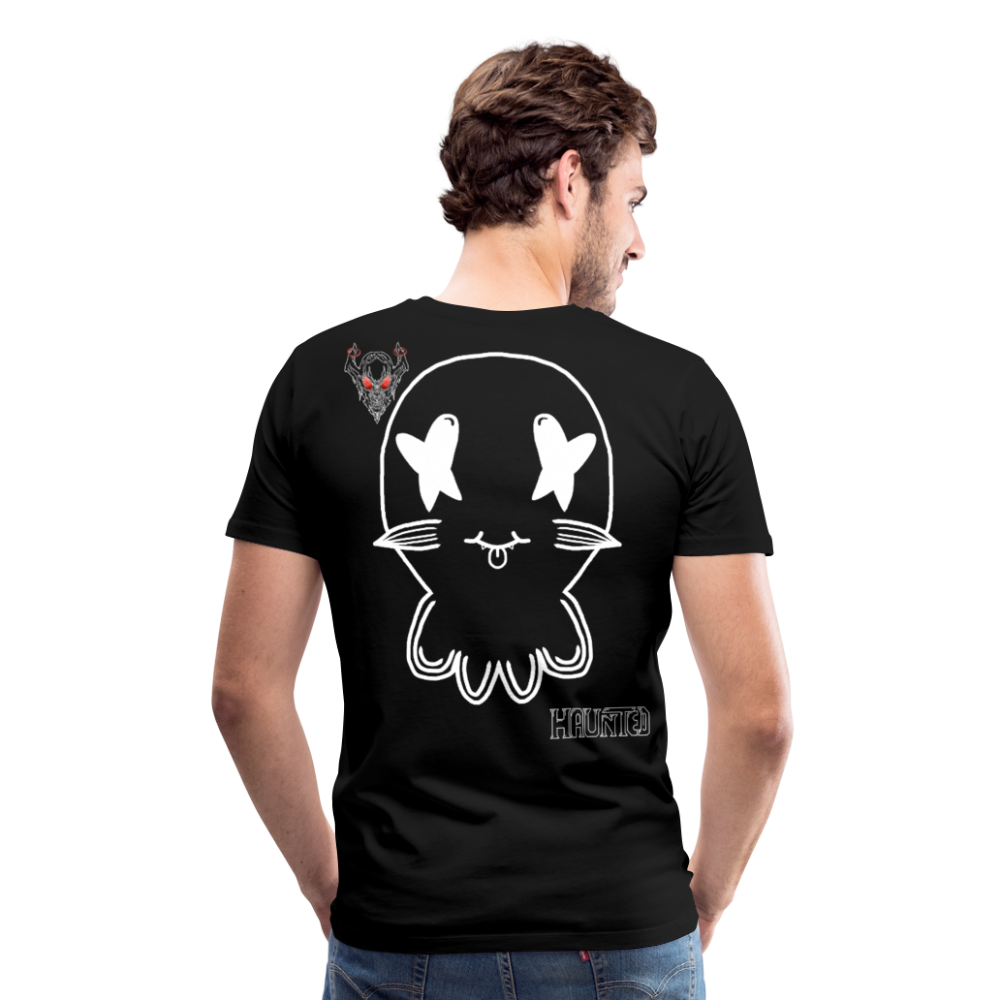 Man T-Shirt Ghost No Doodle Light - Schwarz