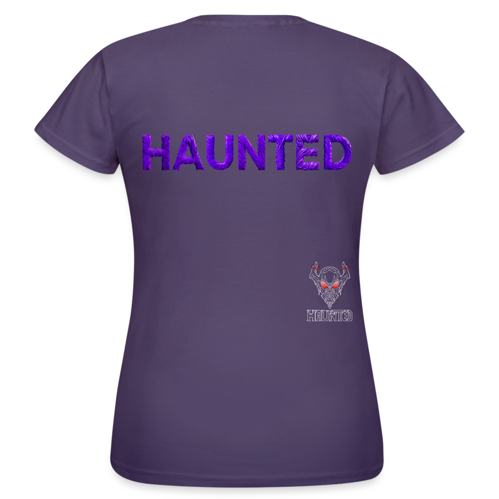 Women T-Shirt Enchanted Velvet Mist - Dunkellila