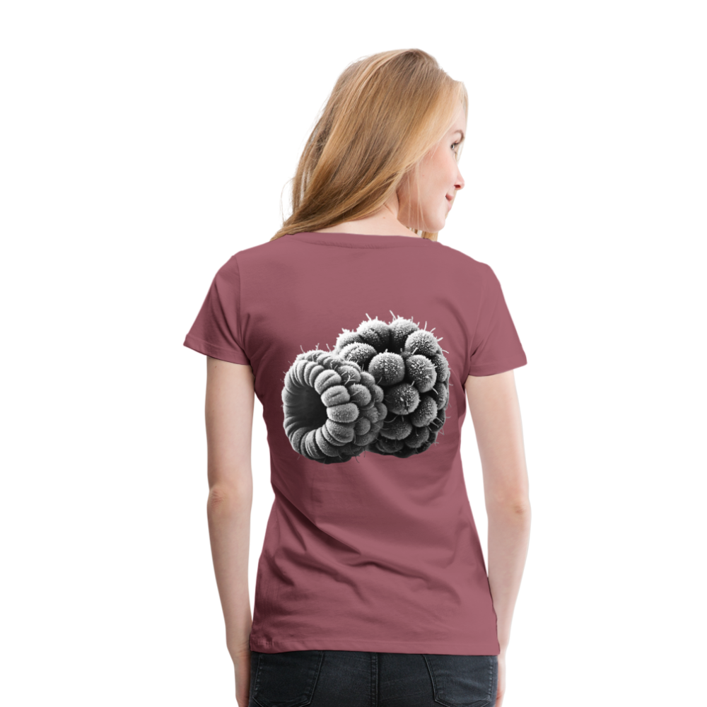 Women T-Shirt Frozen Berries - Malve