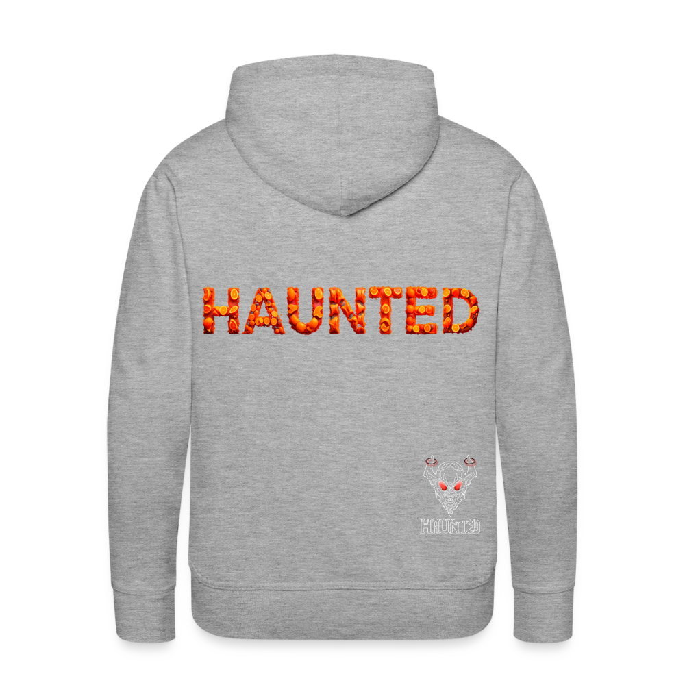 Men Hoodie Citrus Burst Zest - Grau meliert