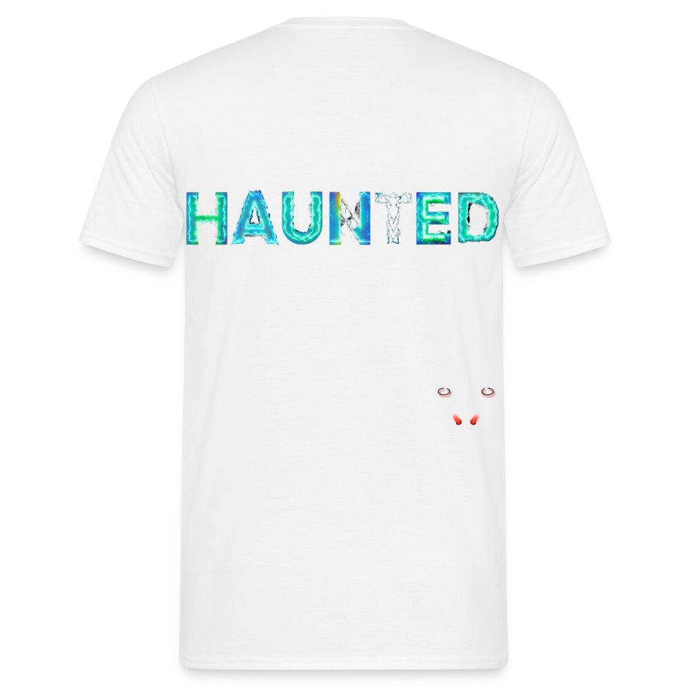 Men T-Shirt Neon Surge Aura - Weiß