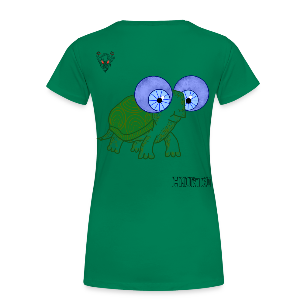 Woman T-Shirt Turtle - Kelly Green