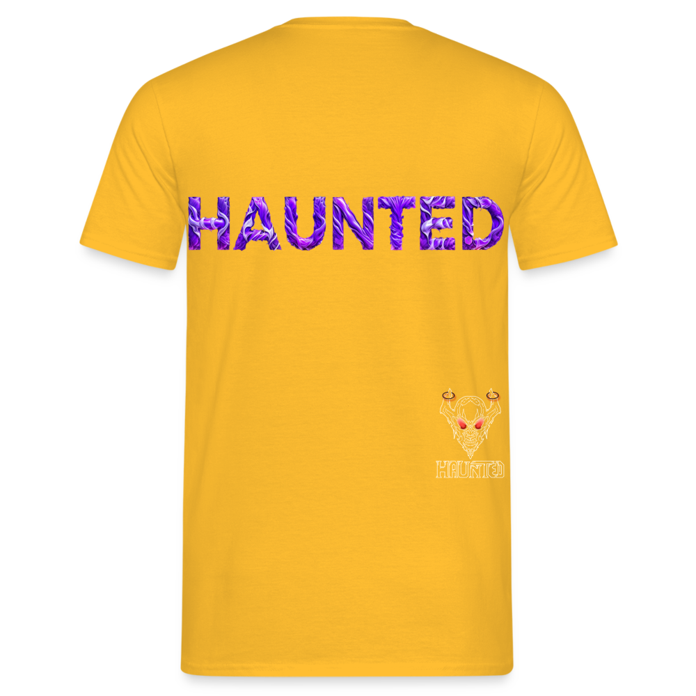 Men T-Shirt Violet Whispers Essence - Gelb